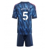 Camisa de Futebol Arsenal Piero Hincapie #5 Equipamento Secundário Infantil 2025-26 Manga Curta (+ Calças curtas) Camisa de Futebol Arsenal Piero Hincapie #5 Equipamento Secundário Infantil 2025-26 Manga Curta (+ Calças curtas)